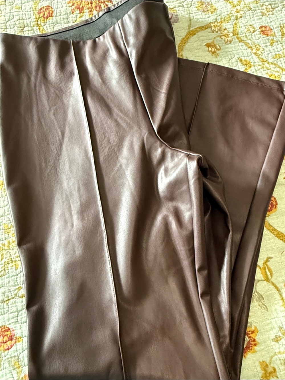 a new day Black and Brown Labeled Garment